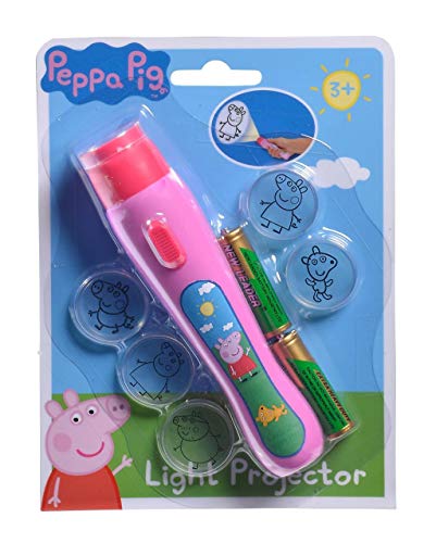 Luz de Presença SIMBA TOYS Peppa Pig Light SIMBA - Brinquedos - peppa pig, 1,6 cm, imagens projetadas, intercambiáveis