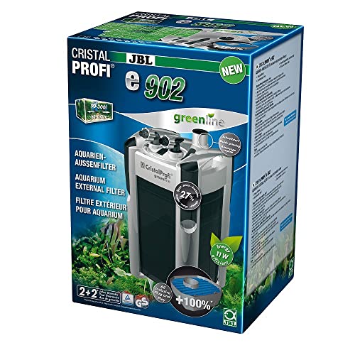 Filtro para Peixes JBL Cristal Profi E902 Verde (12L) JBL - Filtros de aquário - 12L, 230v, 11w, 18x20x40 cm