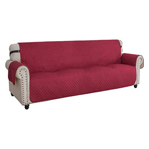 Capa Protetora XINEAGE Sofá 4 Lugares Impermeável e Anti-Deslizante XINEAGE - Capas de sofá - impermeável, anti-deslizante, 4 lugares