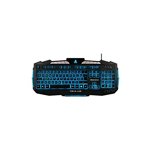 Teclado THE G-LAB Keyz 200 (Layout Espanhol) THE G-LAB - Teclados - layout espanhol, anti-ghosting, iluminação LED, teclas 19