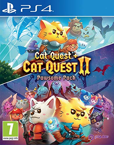 Jogo PS4 Cat Quest 1+2 Pawsome Pack (M18 - Ação, RPG) PQube - Software de jogos de vídeo - ps4, cat quest, ação, rpg