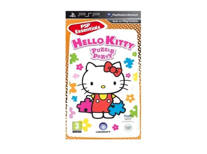 Jogo de Tabuleiro JUMBO Hello Kitty Puzzle Party (Idade Mínima Recomendada: 4 anos) Sony - Software de jogos de vídeo - puzzle, PSP, 4 anos