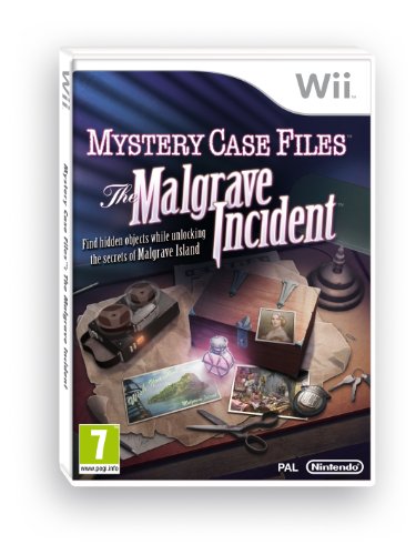 Jogo Wii Mystery Case Files: The Malgrave Incident Nintendo - Software de jogos de vídeo - jogo, wii, mystery case files, the malgrave incident