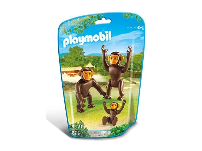 Playmobil City Life 6650 conjunto de bonecos temáticos para crianças PLAYMOBIL - Brinquedos - conjunto, bonecos, temáticos, crianças, chimpanzés