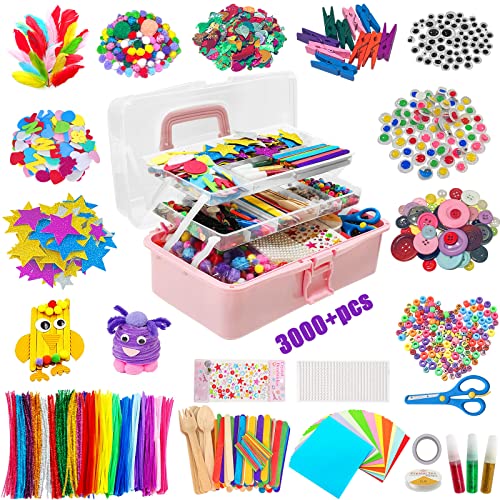 Kit de Artesanato WITHOSSENT Manualidades (3000+ peças) Withosent - Kits de artesanato de brinquedos - artesanato, manualidades, 3000 peças