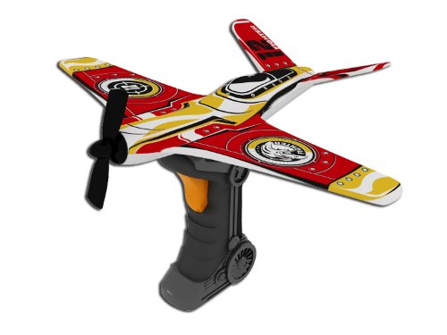 Figura de Ação SILVERLIT Air Raiders Blue Rocket SILVERLIT - Aviões de brinquedo - avião, hélices, acrobacias, pistola