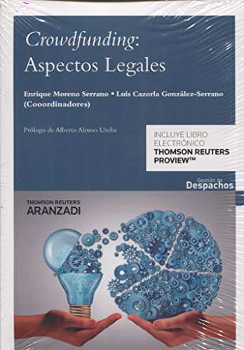 Livro Crowdfunding. Aspectos Legales de Juan Manuel Fernández García (Espanhol) Aranzadi - Livros - finançamento alternativo, plataformas, modalidades