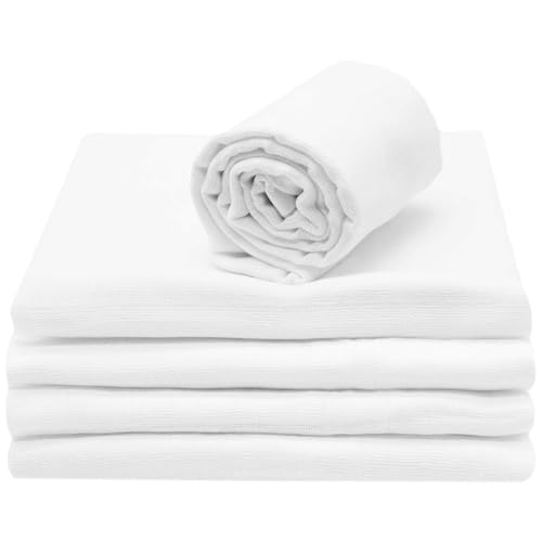 Lençol de Cama ZOLLNER 5 Muselinas para Bebé (80 x 80 cm) ZOLLNER - Toalhas - 5 muselinas, 80 x 80 cm, algodão 100%, suave, leve