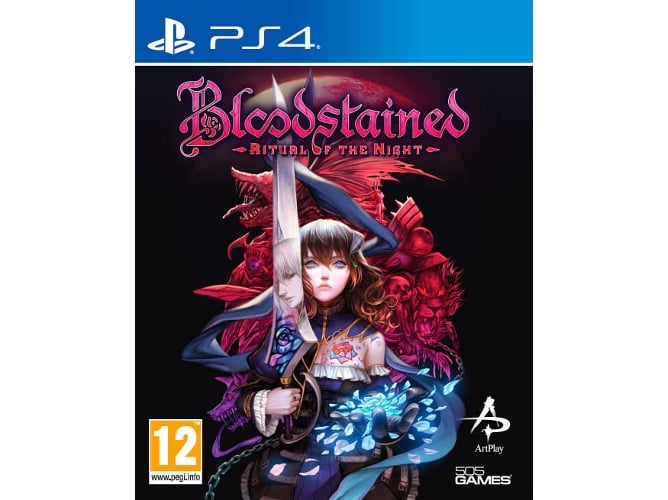 Jogo PS4 Bloodstained: Ritual Of The Night (M18) 505 Games - Software de jogos de vídeo - ps4, Bloodstained, Ritual Of The Night, m18