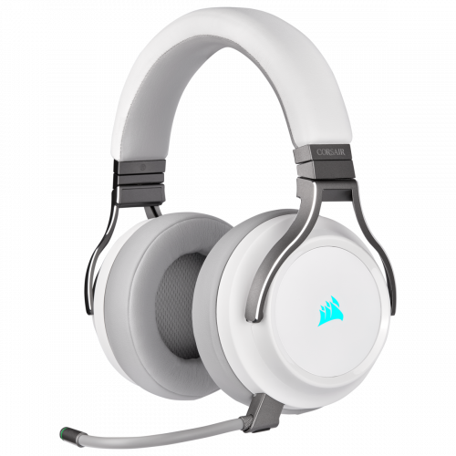 Auscultadores Gaming CORSAIR Virtuoso RGB (Com fio - Com Microfone - RGB - Preto) Corsair - Fones de ouvido e headsets - gaming, rgb, microfone, usb 2.0