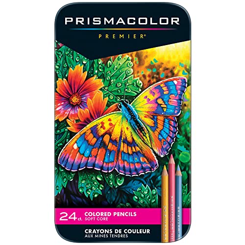 Lápis de Cor PRISMACOLOR 24 Cores (Multicor) Prismacolor Spain - Lápis - 24 cores, multicor, triangular