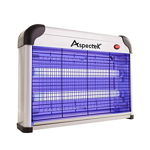 Lâmpada Zumbi Elétrica ASPECTEK com Rede ASPECTEK - Controle de pragas - redução insetos, redes, moderno, elétrica