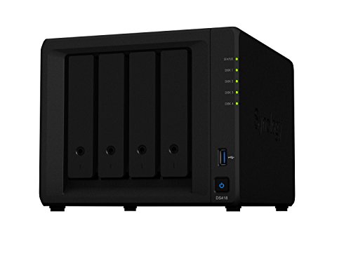 Servidor NAS e de armazenamento SYNOLOGY DS418 Synology - Gabinetes de computador de mesa e servidor - nas, armazenamento, synology