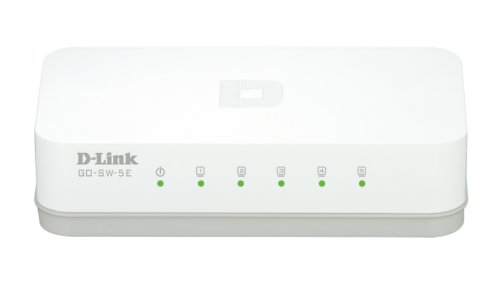 Switch D-LINK GO-SW-5E/E (5 Portas Fast Ethernet) D-Link - Concentradores e comutadores - 5 portas, fast ethernet