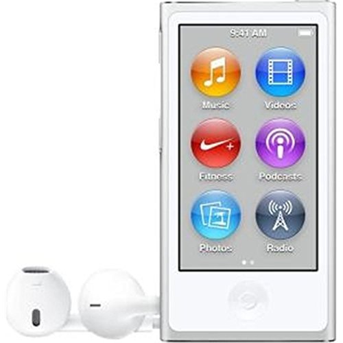 Leitor MP3 APPLE Ipod nano (Bluetooth - 16 GB - Prateado) Apple - Áudio - bluetooth, 16 gb, prateado