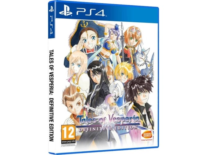 Jogo PS4 Tales of Vesperia: Definitive Edition (M18) Namco - Software de jogos de vídeo - aventura, combate, Motoi Sakamoto, banda sonora
