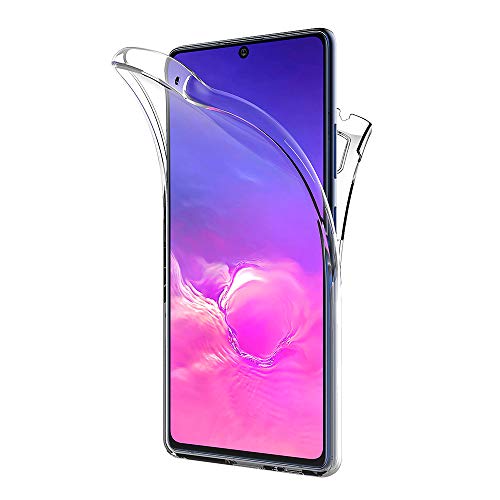 Capa Samsung Galaxy S10 Lite AICEK Silicone Transparente AICEK - Capas para telemóveis - silicone, transparente, resistente a riscos, resistente ao pó