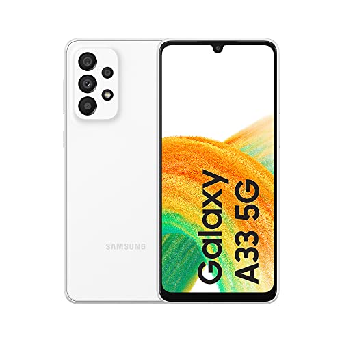 Smartphone SAMSUNG Galaxy A33 5G (6.4'' - 6 GB - 128 GB - Branco) SAMSUNG - Telemóveis - smartphone, samsung galaxy a33 5g, 6.4 polegadas, 6 GB RAM, 128 gb armazenamento