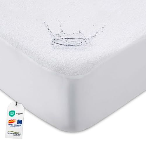 Protetor de Colchão MOMMY CONFORT Impermeável e Respirável (90 x 190 cm) MOMMY CONFORT - Capas para colchão - impermeável, respirável, 90x190 cm