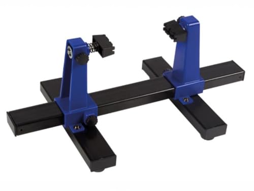 Suporte para Placa Eletrónica VELLEMAN (PCB - Preto) Velleman - Grampos de ferramentas e tornos - suporte, preto, metal