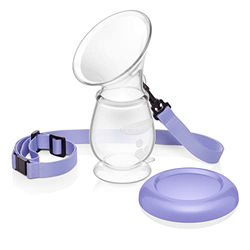 Bomba de silicone para coletor de leite materno LANSINOH Lansinoh - Acessórios para bomba de mama - silicone, fácil de limpar, sem BPA, adaptável, evita derrames