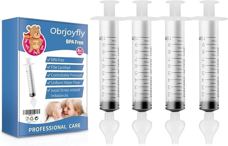Aspiradores Nasais OBRJOYFLY 4 Pack (Recondicionado Como Novo) Yilozet - Cuidados de saúde - aspirador nasal, recondicionado, 4 pack