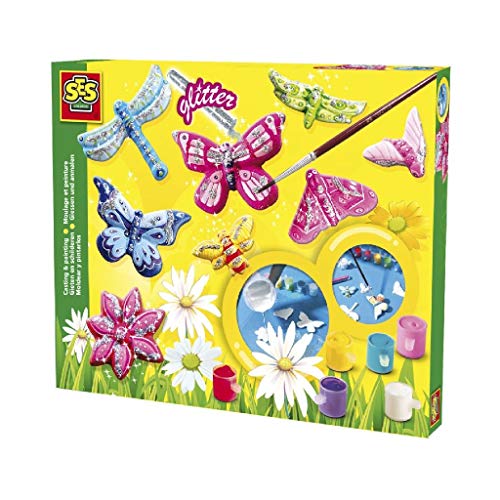 Kit de Artesanato para Crianças SES CREATIVE 01131 SES CREATIVE - Kits de artesanato de brinquedos - kit, artesanato, crianças, moldes, pincel, tinta