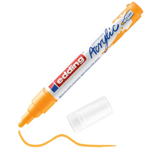 Marcador EDDING Amarelo (Pincel - 1 Unidade) Edding - Marcadores e marcadores de texto - amarelo, pincel
