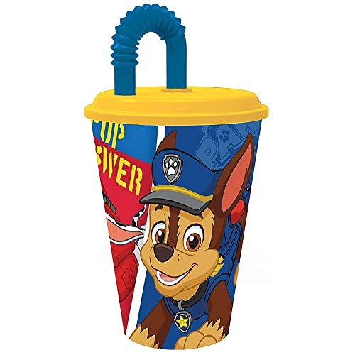 Garrafa Reutilizável PATRULLA CANINA (430ml) Stor - Canecas - reutilizável, 430ml, tampa, caneca
