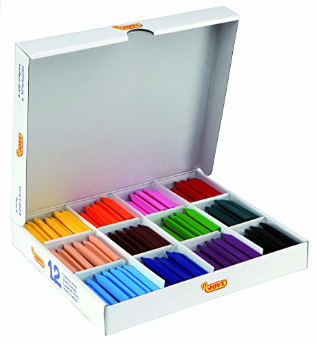 Lápis de Cor JOVI Triwax Triangulares (Multicor - 12 Cores) Jovi - Instrumentos de escrita e desenho - multicor, 12 cores, traço médio, tinta não esfria
