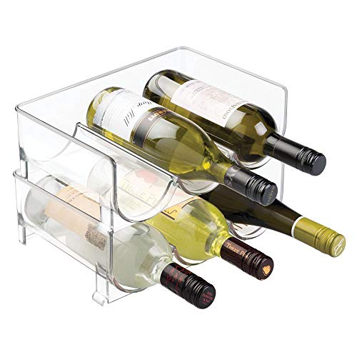 Suporte de Vidro para Garrafas MDESIGN 2 Unidades mDesign - Suportes para vinhos - suporte, vidro, garrafas, 2 unidades