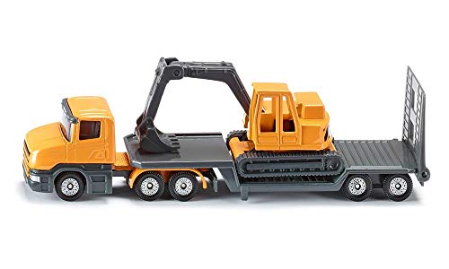 Brinquedo sobre Rodas SIKU Camião de Transporte de Pesados SIKU - Caminhões de brinquedo & veículos de construção - camião, transporte de pesados, escavadora, metal, plástico