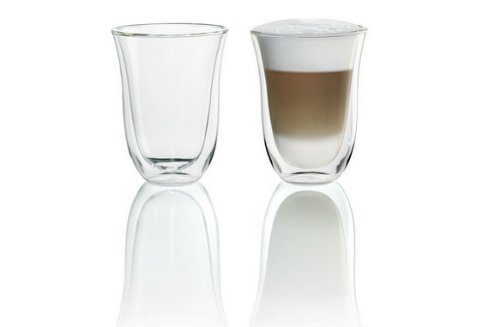 Conjunto de Garrafas DE LONGHI DLSCG00602 DELONGHI - Copos e canecas - antigrela, 2 unidades, 22 cl, transparente