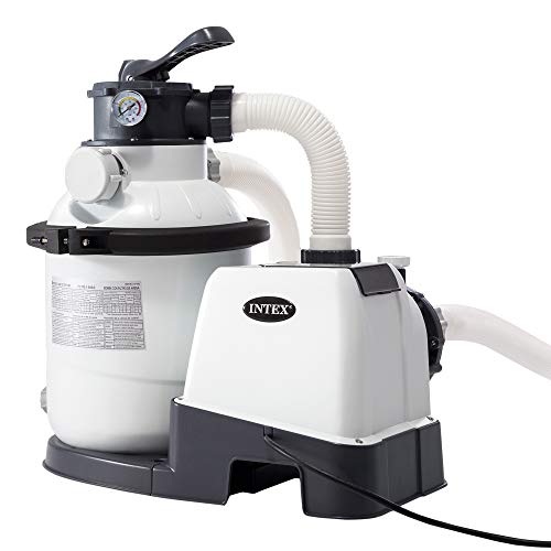 Filtro de areia para piscina INTEX 56898 (Ferragens) INTEX - Bombas de hardware - 11.3 kg, 12 kg areia, 4500L/h, temporizador