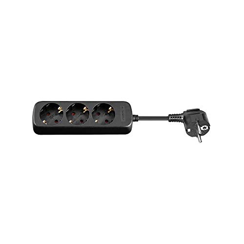 Extensão Elétrica GOOBAY (1.5 m - 4 Tomadas) Wentronic - Fios e cabos elétricos - 4 tomadas, 1.5 m, protecao contra contato