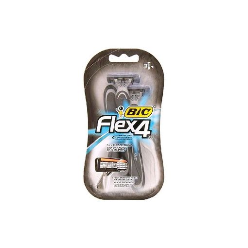 Máquina de Barbear BIC Comfort 4 (Recondicionado Como Novo) BIC - Lâminas e navalhas de barbear - recondicionado, recarregável não, preto, rede elétrica