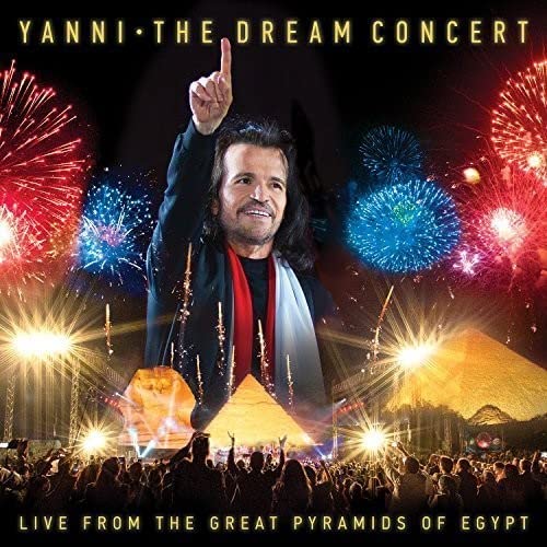 Yanni - The Dream Concert Live From The Great Pyramids Of Egypt (2 CDs) PORTRAIT/SONY MASTER - Música e gravações de som - concerto ao vivo, 2 cds, Grande Pirâmide do Egito