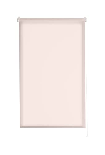 Estor GOVE Estor Enrolável Moderno Sem Taladrar Transparente Liso Cor de Rosa Zebra Textil - Persianas e cortinas - enrolável, sem taladrar, transparente, cor rosa