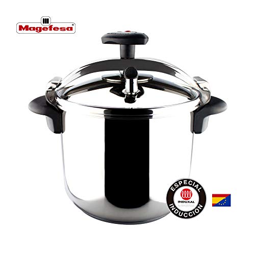 Panela de Pressão Magefesa Star Recta | Aço inoxidável Magefesa - Panelas de pressão e esterilizadores - aço inoxidável, 6 L, panela de pressão