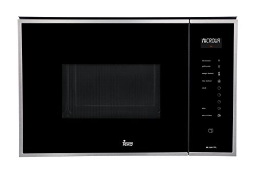 Micro-ondas Grill Teka ML 825 TFL | 25 L | 900 W - Preto (Pequeno Almoço) TEKA - Fornos de microondas - 2,5 l, 900 W, grill, preto