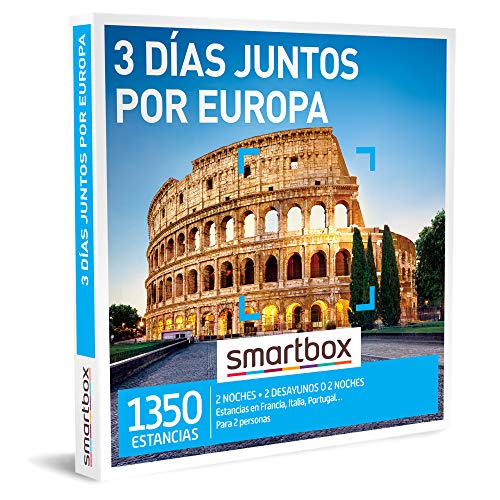 Caixa Regalo SMARTBOX 3 Dias Juntos Por Europa Smartbox - Cartões de presente e certificados - caixa regalo, smartbox, 3 dias, europe