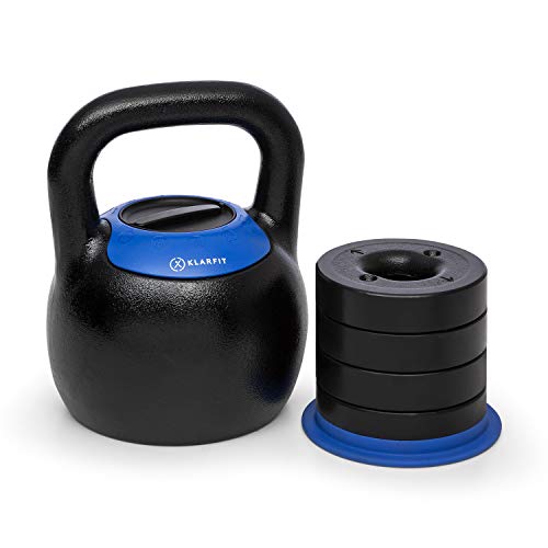 Klarfit Adjustabell Kettlebells Adjustable Weight KLAR FIT - Levantamento de peso - ajustável, peso ajustável, kettlebell