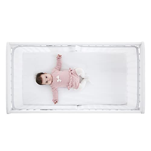 Manta Perimetral com Tecido Transpirável para Berço Cooldreams Lovely Bear COOL-DREAMS - Móveis para bebês e crianças pequenas - transpirável, reduz risco mortalidade, berço