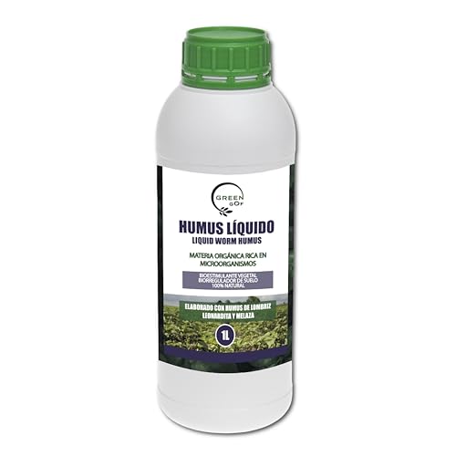 Fertilizante Orgânico GOFRÉ GREEN Humus Líquido 1L GREEN GOF - Adubos - fertilizante líquido, orgânico, humus, microorganismos, nutrientes