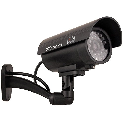 Câmara de segurança MACLEAN IR9000 Preto Maclean TV Systems - Câmeras de vigilância falsas - falsa, alarme, impermeável, LED intermitente