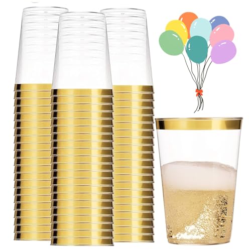 Copos MAUERSPEKT 50 Unidades (Plástico - Transparente) Mauepersu - Copos descartáveis - 50 unidades, plástico, transparente, 300 ml