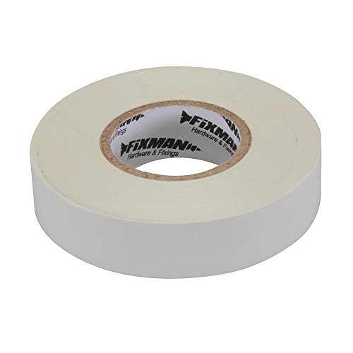 Fita de Isolamento FIXMAN 189311 (Branco) FIXMAN - Fita adesiva de ferragens - branco, pvc, 10 m