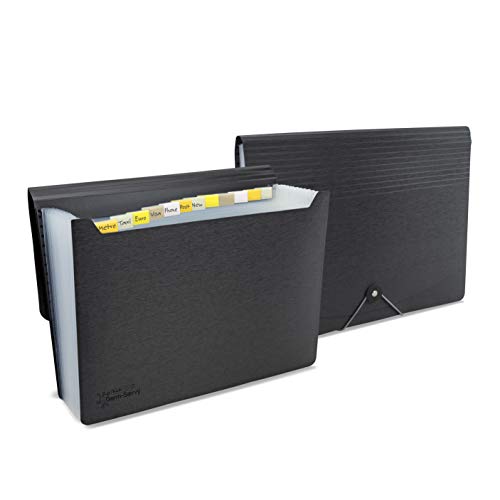 Pasta Organizadora RAPESCO 1638 (A4 - Preto) Rapesco - Pastas de arquivo - a4, preto, organizadora