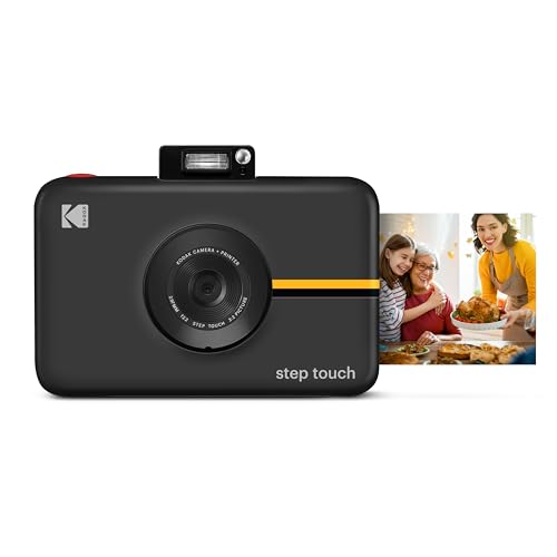 Máquina Fotográfica Instantânea KODAK Step Touch (Preto - Li-Po 900 mAh) Kodak - Câmeras digitais - instantânea, kodak, step touch, li-po 900 mAh