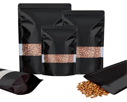 Conjunto 100 Sacos Ziploc RIMIKO com Janela e Venda Norcowalk - Sacolas de armazenamento doméstico - sacos ziplock, janela, venda